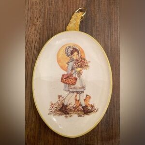 Vintage Holly Hobbie Plaque